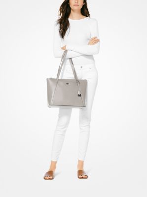 Maddie medium leather tote online