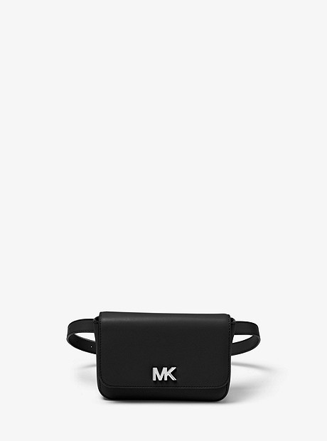 Mott Leather Belt Bag - BLACK - 30S8SOXN1L