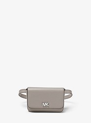 Mott Leather Belt Bag - PEARL GREY - 30S8SOXN1L
