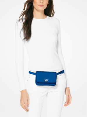 Michael kors mott on sale leather belt bag