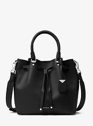 Blakely Leather Bucket Bag - BLACK - 30S8SZLM2L