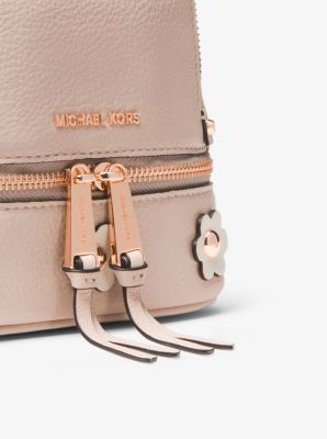 Michael kors rhea hot sale mini leather backpack