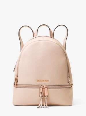 Rhea Medium Leather Backpack