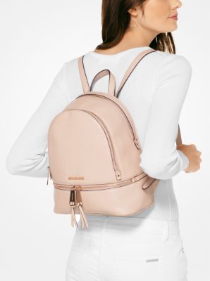 Rhea Medium Leather Backpack