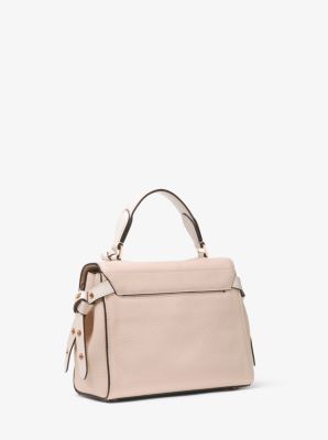 Bristol Small Floral Appliqué Leather Satchel