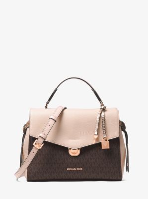 Michael Michael Kors Bags | Michael Kors Medium Carmen Brown Satchel | Color: Brown | Size: Os | Laura_Canas's Closet