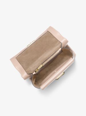 Cece Large Leather Shoulder Bag in SOFT PINK | Michael Kors