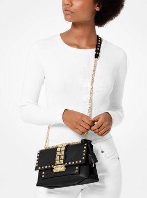 Cece Medium Studded Leather Convertible Shoulder Bag | Michael Kors