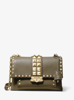 Michael kors cece medium studded leather shoulder bag on sale