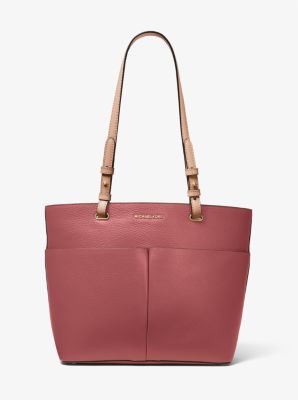 Michael Kors Royal Pink Coated Canvas and Leather Large Maple North South Tote  Michael Kors