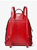 Rhea Medium Striped Logo and Leather Backpack image number 2