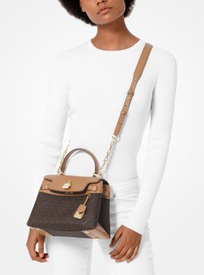 Gramercy Medium Logo Satchel Michael Kors