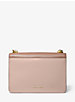 Grand sac à bandoulière Jade en cuir tricolore image number 4