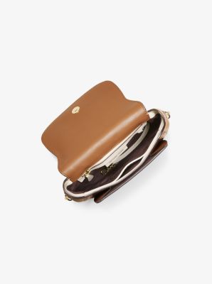 Jolene small 2025 leather saddle bag