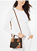 Mercer Two-Tone Logo and Leather Accordion Crossbody Bag image number 3