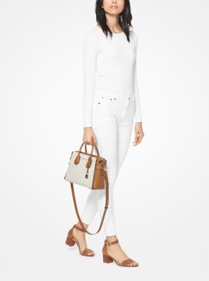 Michael kors mercer small belted satchel new arrivals