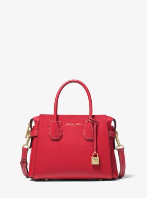 Michael kors mercer small logo store belted satchel