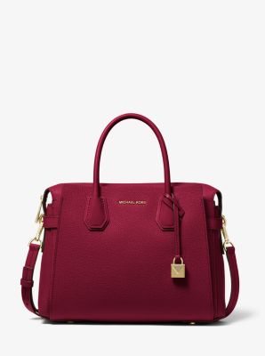 Michael kors mercer belted medium satchel sale