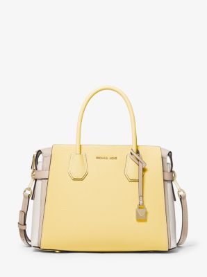 michael kors yellow satchel