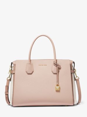 michael kors belted satchel