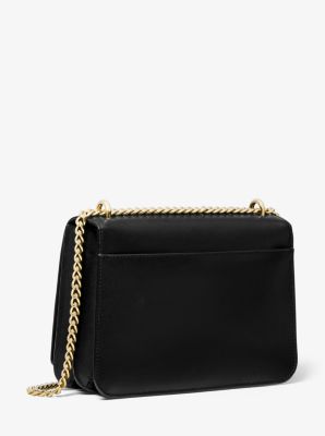 Mott large embellished shop leather crossbody bag