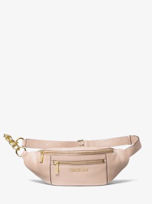 Medium Pebbled Leather Belt Bag | Michael Kors