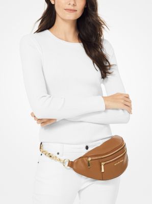 Medium Pebbled Leather Belt Bag Michael Kors Canada