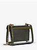 Whitney Large Clear and Leather Convertible Shoulder Bag image number 2