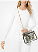 Whitney Large Clear and Leather Convertible Shoulder Bag image number 3