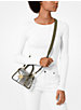 Whitney Mini Clear and Leather Satchel image number 3