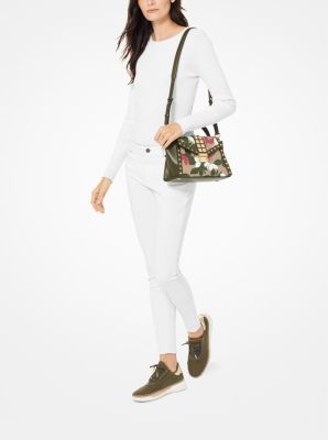 Michael kors white clearance butterfly bag