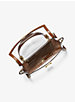 Whitney Large Clear and Leather Satchel image number 1