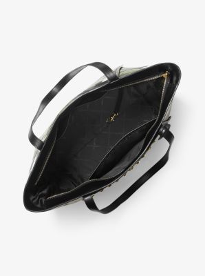 Michael Kors Grayson Camo Travel Duffle Bag Leather RARE