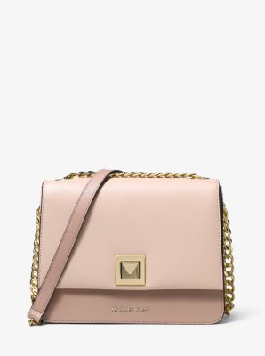 Sylvia tricolor crossgrain 2024 leather double zip crossbody