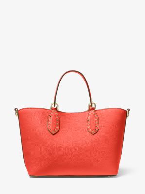 Brooklyn Small Pebbled Leather Satchel | Michael Kors