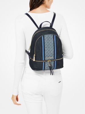 Michael kors denim store backpack