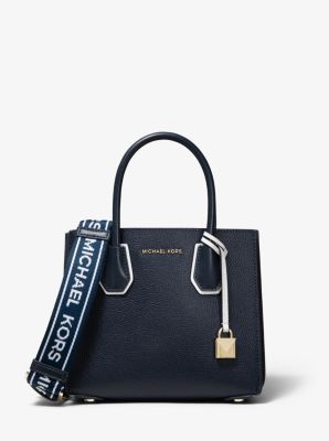 michael kors logo tape bag