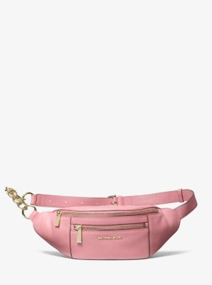 Michael kors medium on sale pebbled leather belt bag