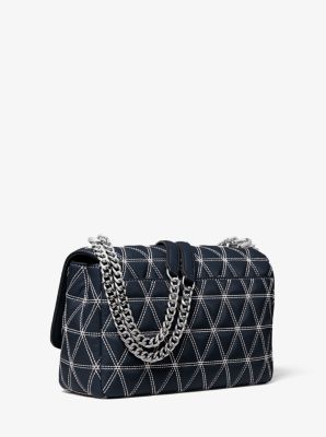 Sloan Large Quilted Leather Shoulder Bag Michael Kors