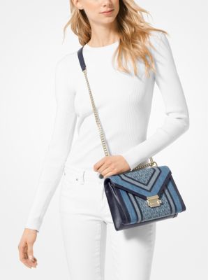 Michael kors discount whitney denim bag