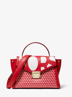 michael kors whitney satchel blue