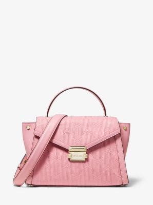 ginny medium deco quilted leather crossbody