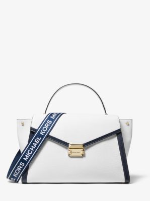 michael kors whitney logo bag