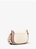 Jolene Small Tri-Color Leather Saddle Bag image number 2