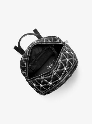 Sac &agrave; dos Rhea de taille moyenne en cuir matelass&eacute;