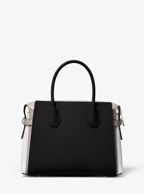 Mercer large pebbled leather belted satchel hotsell