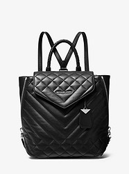 Blakely Medium Quilted Leather Backpack - BLACK - 30S9SZLB2I