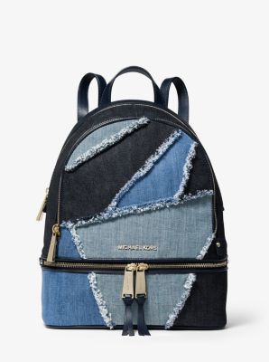 Mk on sale denim backpack