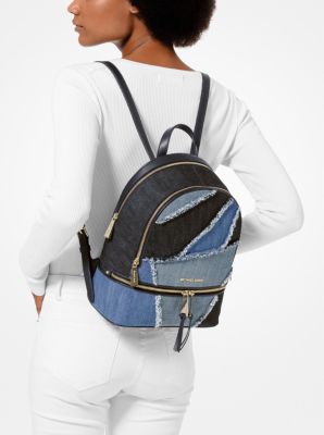 Michael kors hot sale denim backpack