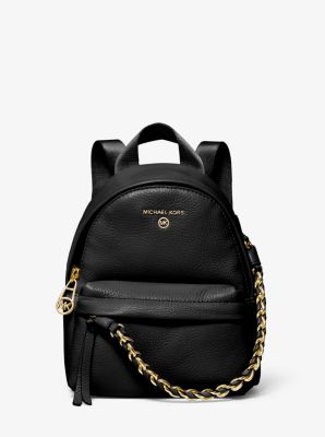 Michael michael kors slater large pebbled leather discount backpack